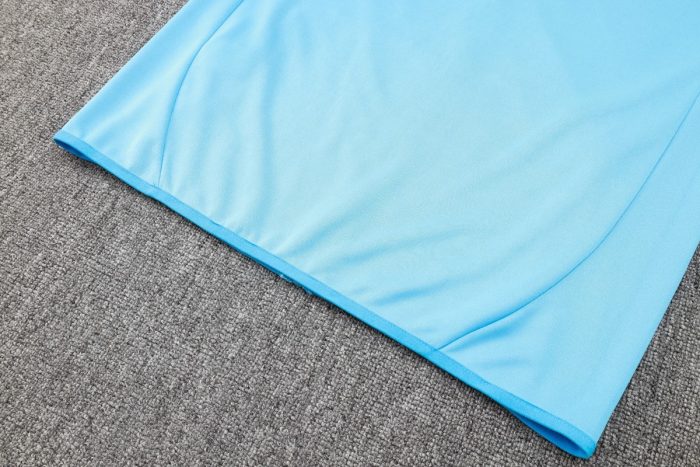 Argentina 24/25 Light Blue Long Zipper Jacket - 图片 7