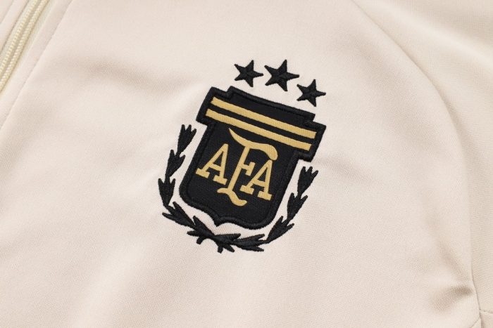 Argentina 24/25 Long Zipper Jacket in Beige - 图片 6