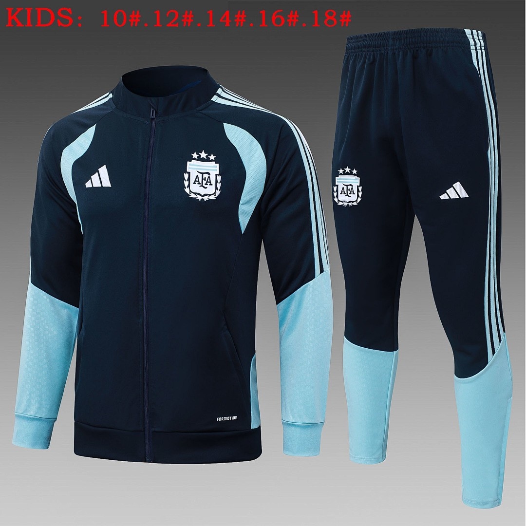 Argentina Children's Long Zipper Jacket