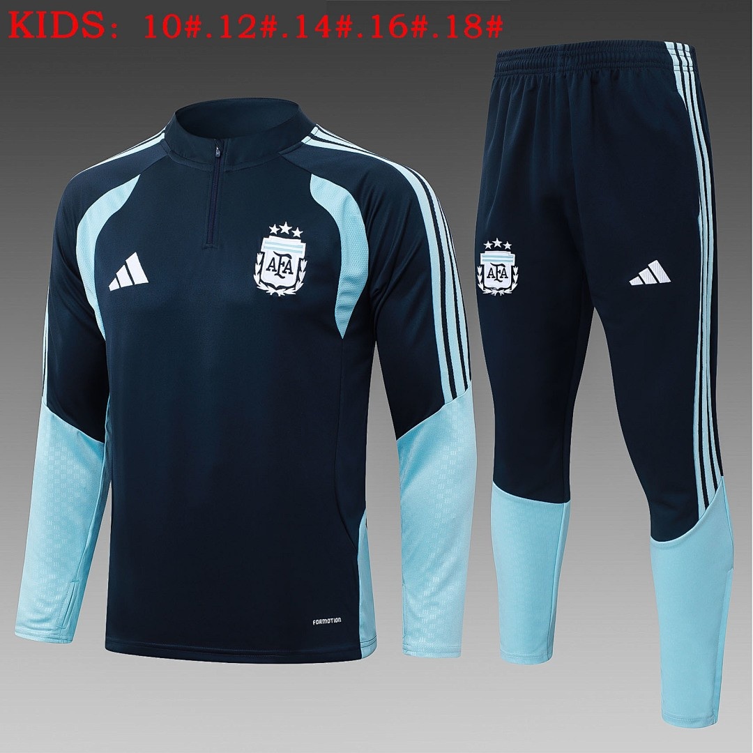 Argentina Kids' Semi-Zip Jacket