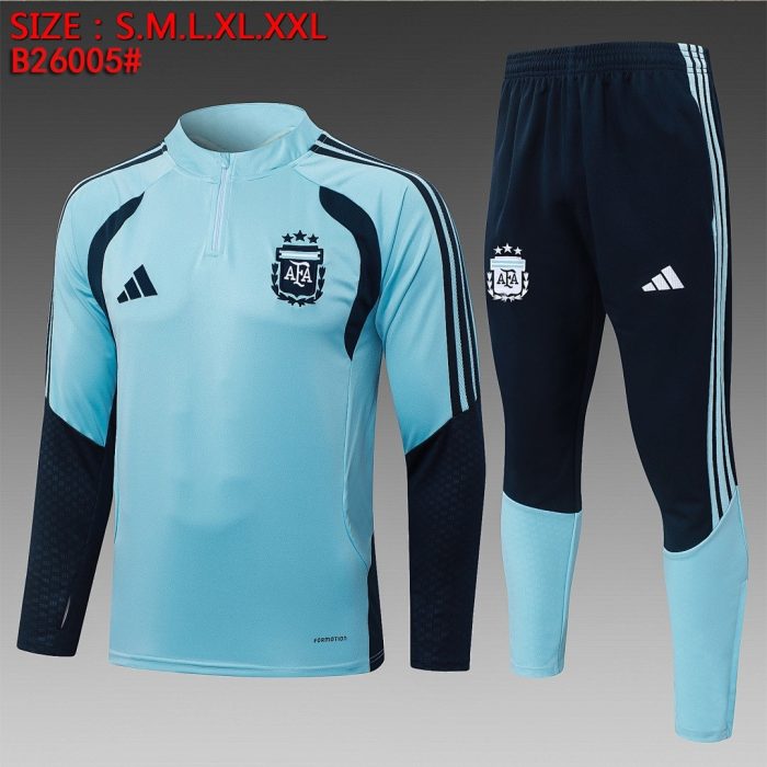 Argentina Semi-Zip Jacket Sky Blue - 图片 2