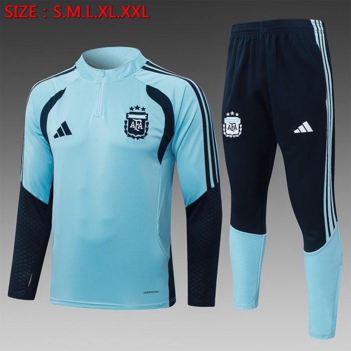 Argentina Semi-Zip Jacket Sky Blue - 图片 8