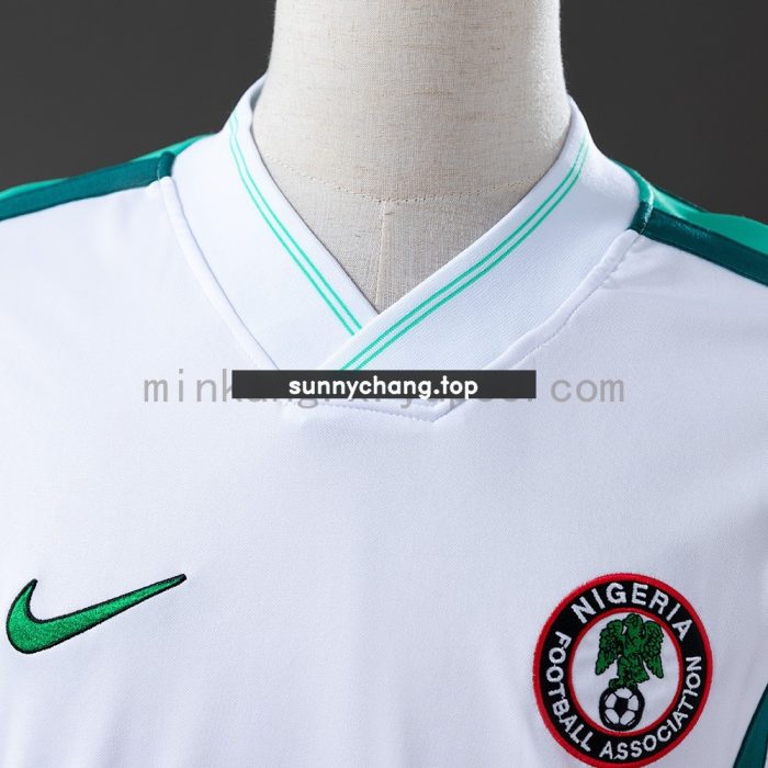 Nigeria 1998 Away Retro Jersey - 图片 7