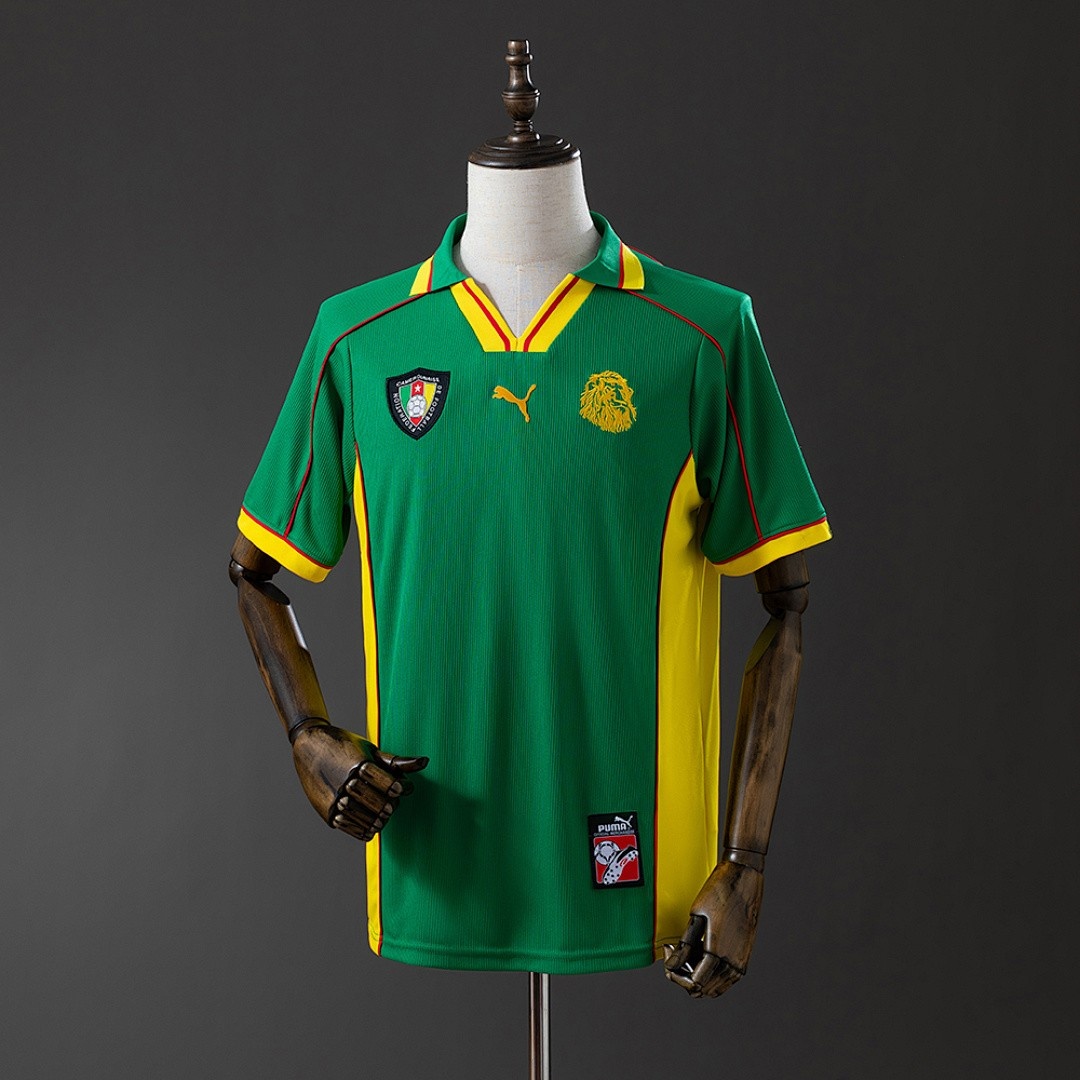 Cameroon 1998 Home Retro Jersey