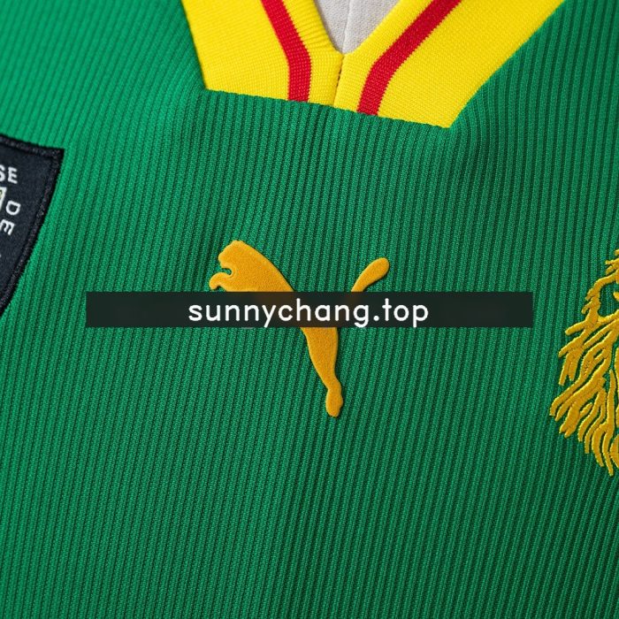 Cameroon 1998 Home Retro Jersey - 图片 4