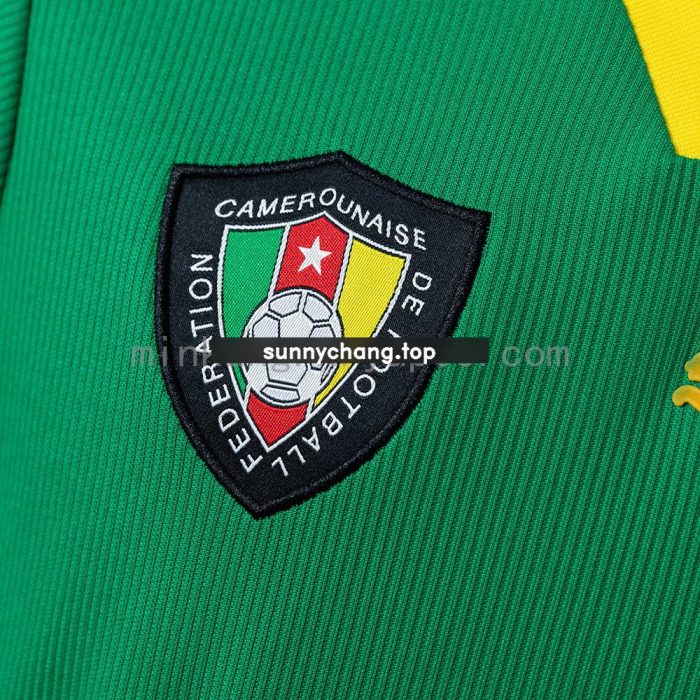 Cameroon 1998 Home Retro Jersey - 图片 5
