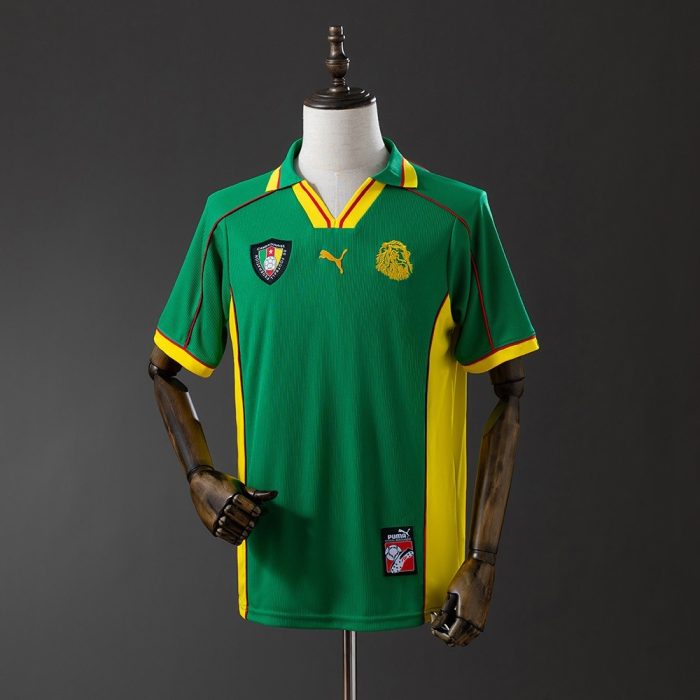 Cameroon 1998 Home Retro Jersey - 图片 9