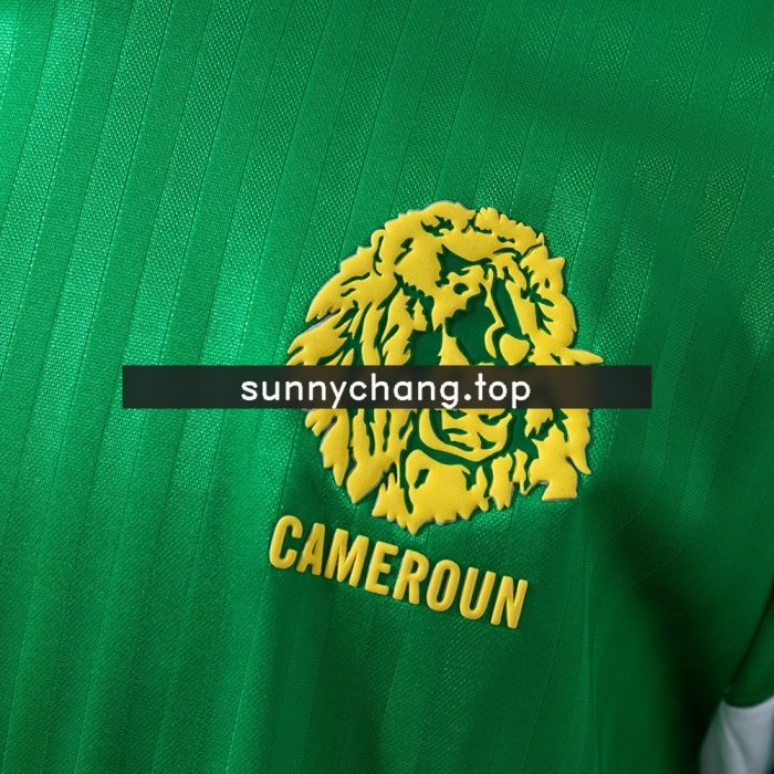Cameroon 1990 Home Retro Jersey - 图片 4