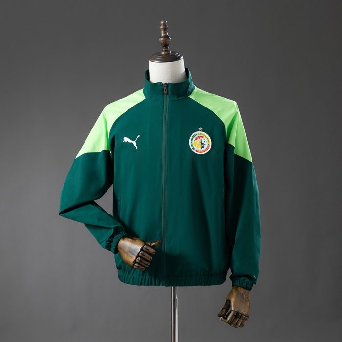 Senegal 2026 Windbreaker - Dark Green - 图片 2