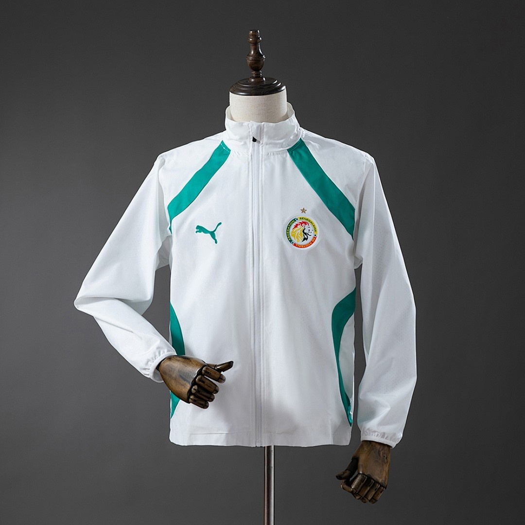 Senegal 2026 Windbreaker - White