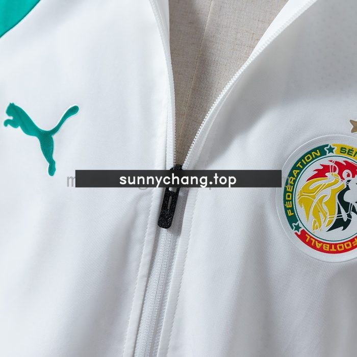Senegal 2026 Windbreaker - White - 图片 6