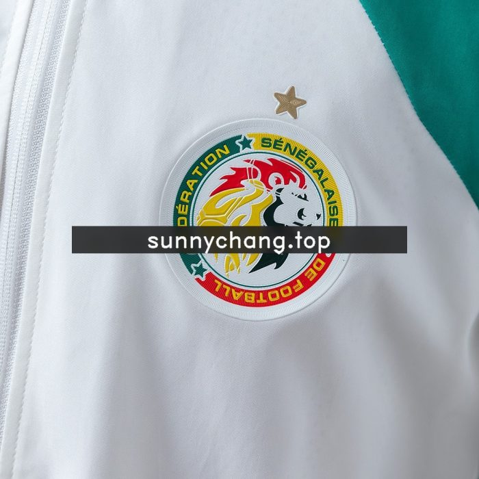 Senegal 2026 Windbreaker - White - 图片 8