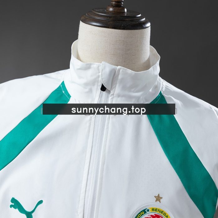 Senegal 2026 Windbreaker - White - 图片 9