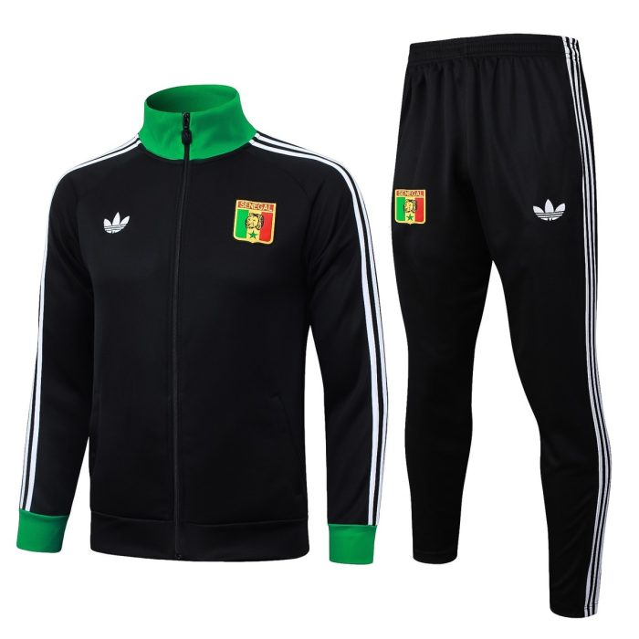 Senegal Black Long Zipper Jacket - 图片 8