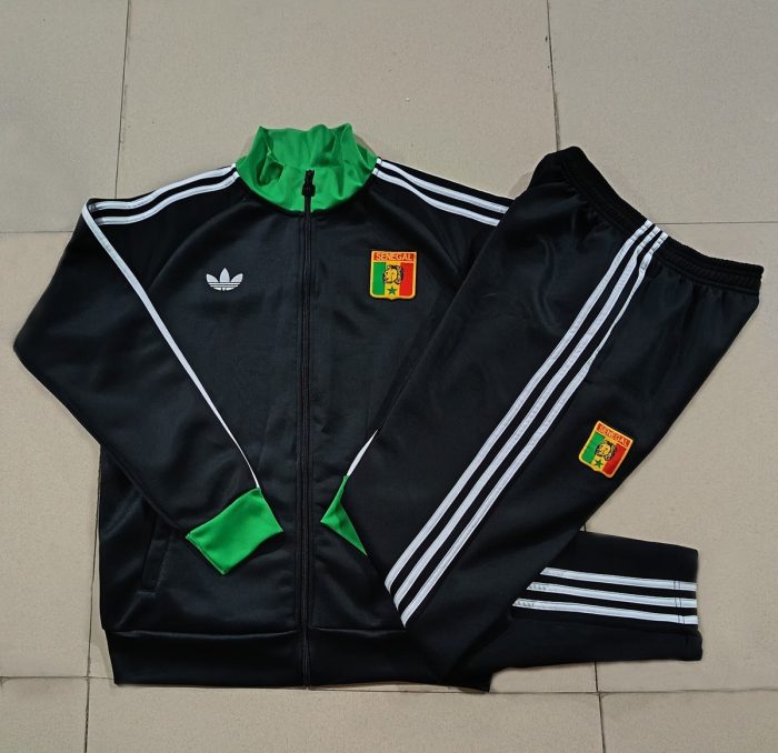 Senegal Black Long Zipper Jacket - 图片 9