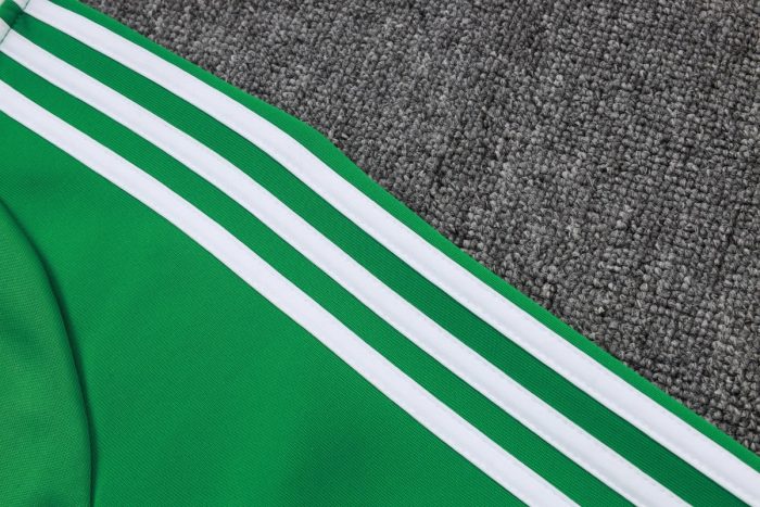 Senegal Green Long Zipper Jacket - 图片 6