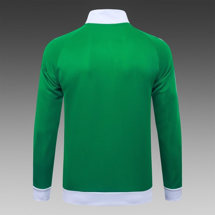 Senegal Green Long Zipper Jacket - 图片 8