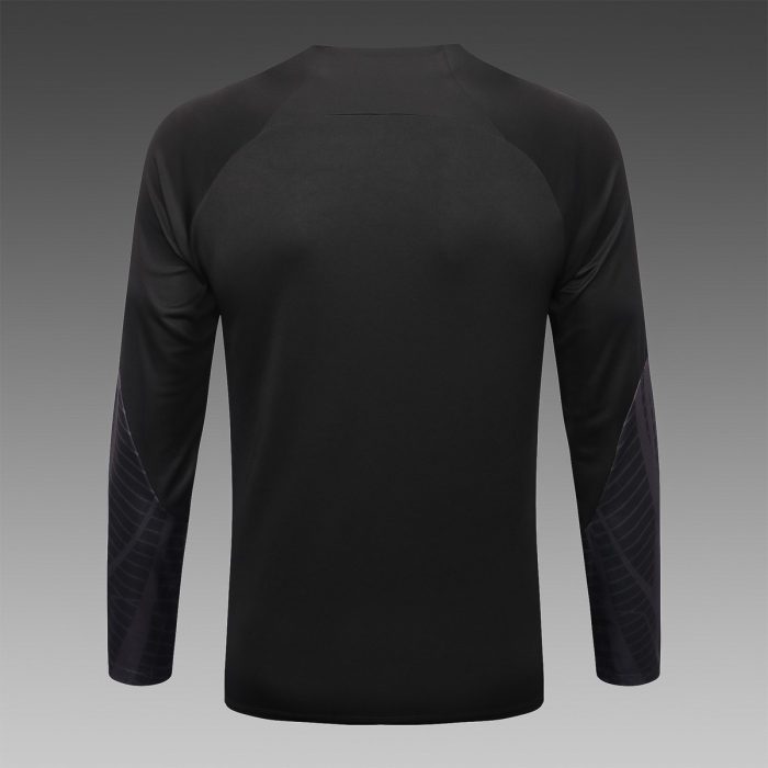 South Korea 22-23 Half-Zip Jacket Black - 图片 4