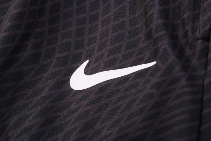South Korea 22/23 Black Half-Zip Jacket (Spray Print) - 图片 4