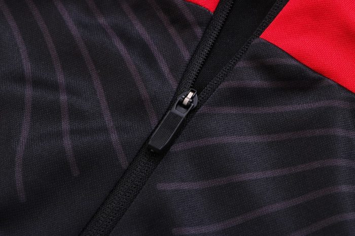 South Korea 22/23 Black Half-Zip Jacket (Spray Print) - 图片 7