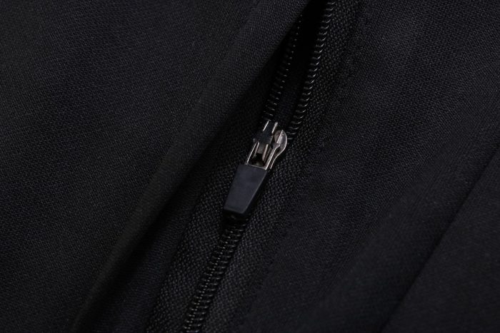 South Korea 22/23 Black Long Zip Jacket - 图片 3