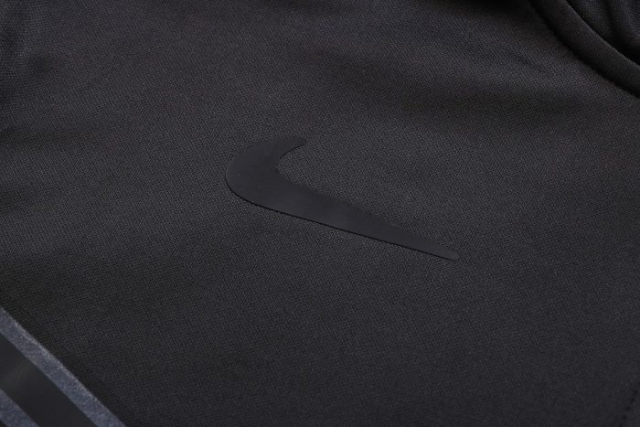 South Korea 22-23 Long Zip Jacket Black - 图片 2
