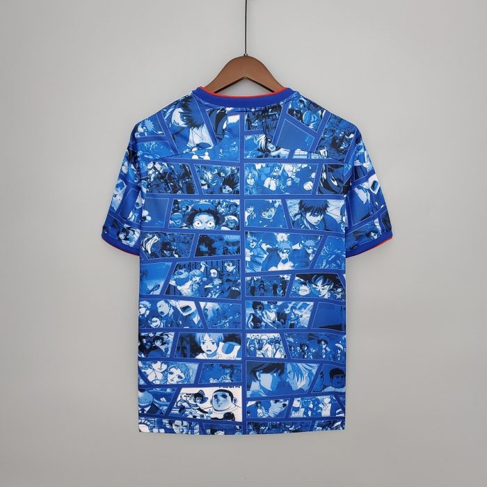2021 Japan Commemorative Edition Blue Jersey - 图片 3