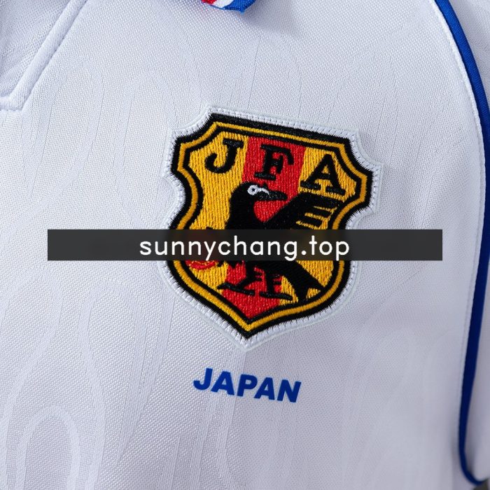 Japan 1998 Away Long Sleeve Retro Jersey - 图片 5