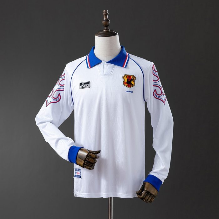 Japan 1998 Away Long Sleeve Retro Jersey - 图片 8
