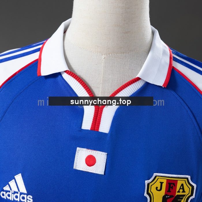 Japan 2000 Home Long Sleeve Retro Jersey - 图片 7