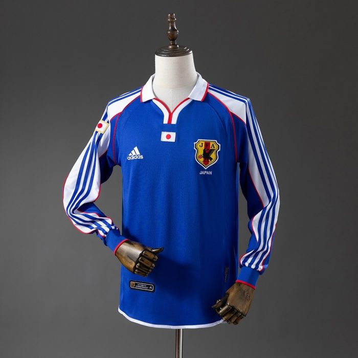 Japan 2000 Home Long Sleeve Retro Jersey - 图片 9