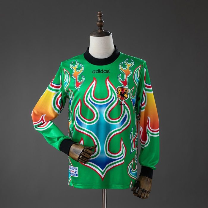 Japan 1998 Retro Goalkeeper Long Sleeve Jersey - 图片 2