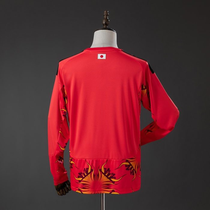 Japan 2026 Goalkeeper Red Long-Sleeved Jersey - 图片 2