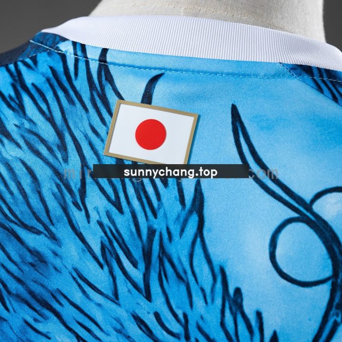 Japan 2025/2026 Samurai and Blue Dragon Pattern Jersey - 图片 4
