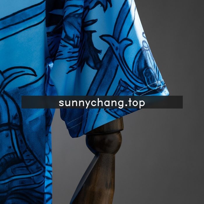 Japan 2025/2026 Samurai and Blue Dragon Pattern Jersey - 图片 6