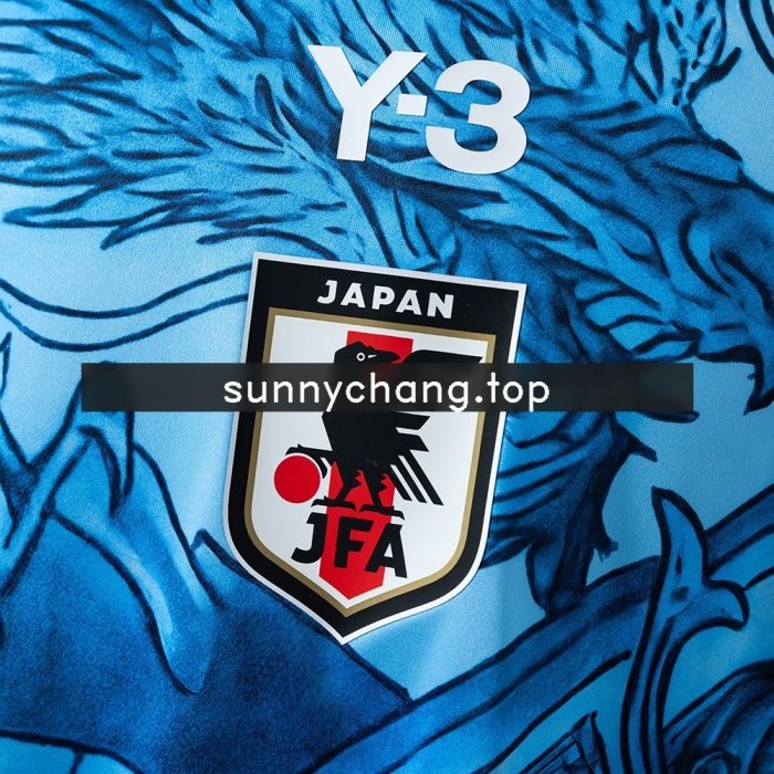 Japan 2025/2026 Samurai and Blue Dragon Pattern Jersey - 图片 8