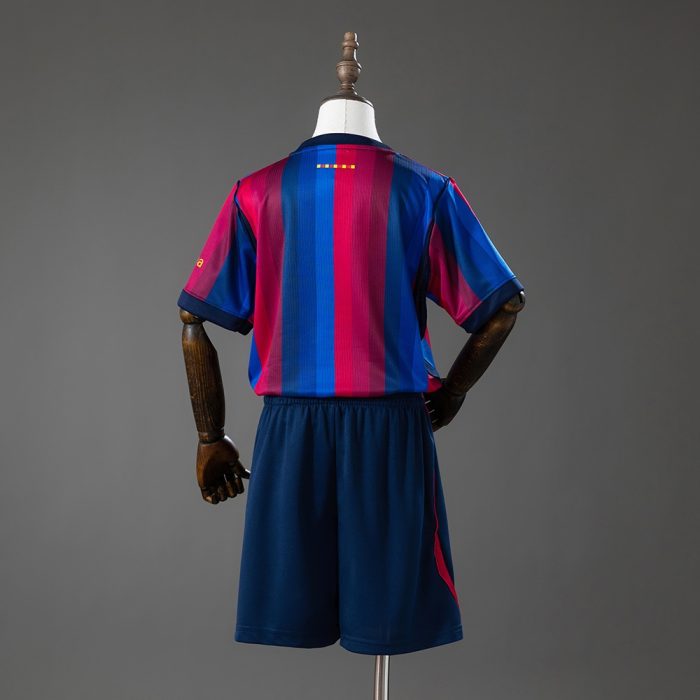 Barcelona 26/27 Home Kids Kit Jersey - 图片 2