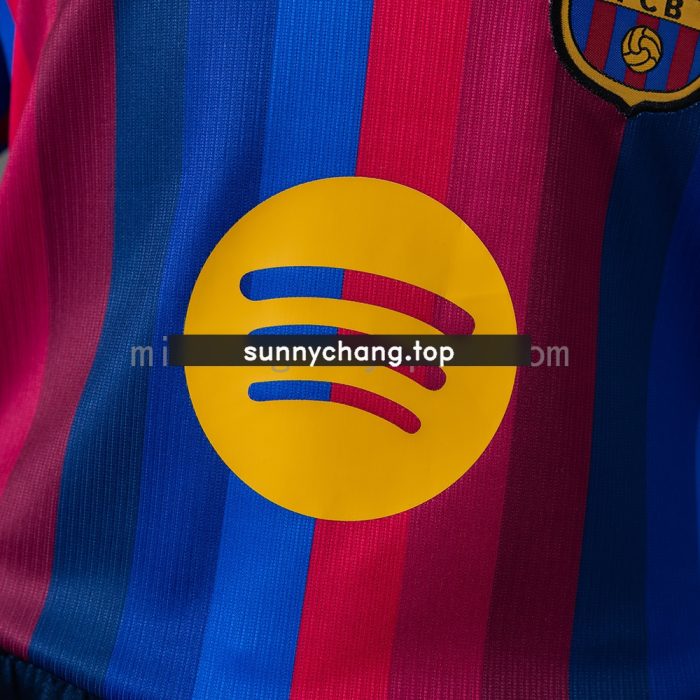 Barcelona 26/27 Home Kids Kit Jersey - 图片 8