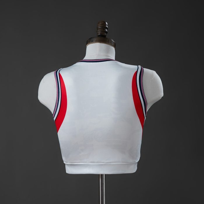 England 2026 Home Women's Crop Top Style Vest - 图片 2
