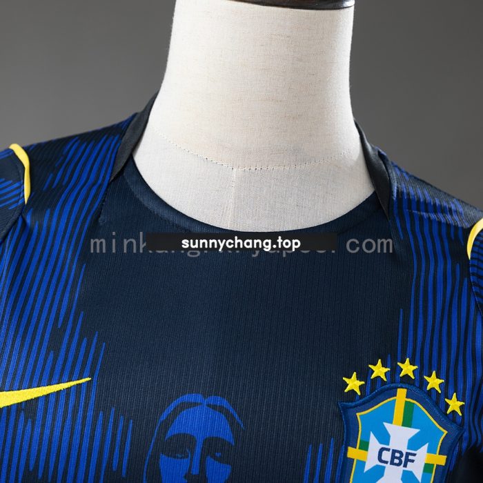 Brazil 2026 Jesus Edition Blue Jersey - 图片 8