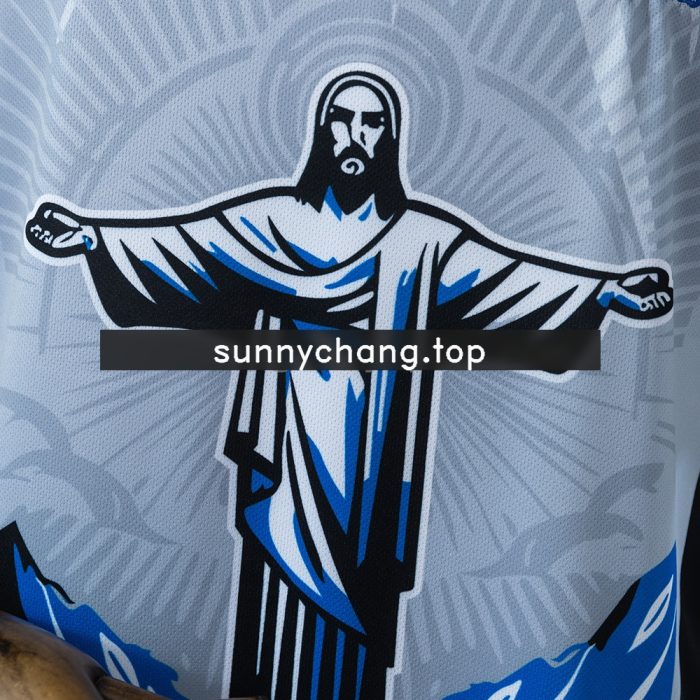Brazil 2026 Christ the Savior Gray Jersey - 图片 7