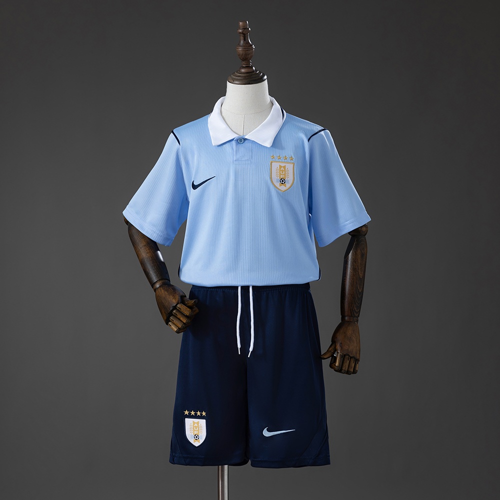 JER-10074_1 Uruguay 2026 Home Kids Kit Jersey - 图片 1