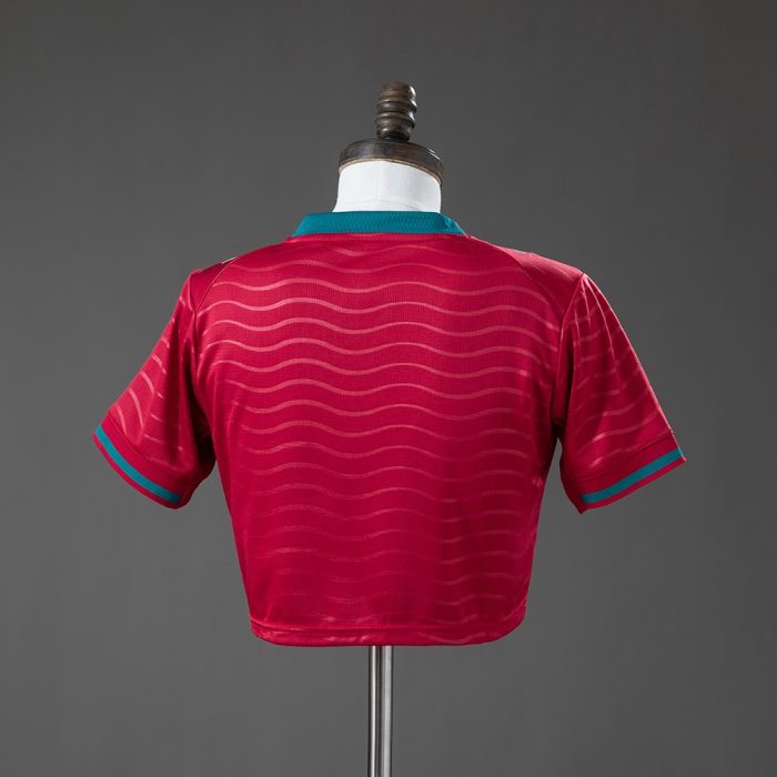 Portugal 2026 Home Women's Crop Top Jersey - 图片 2