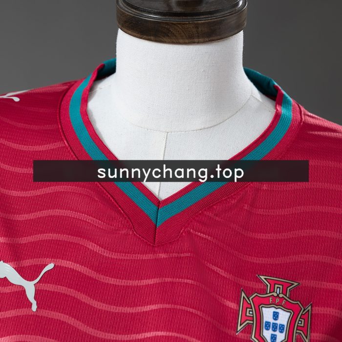 Portugal 2026 Home Women's Crop Top Jersey - 图片 8