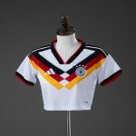 Germany 2026 Home Women's Crop Top Style Jersey