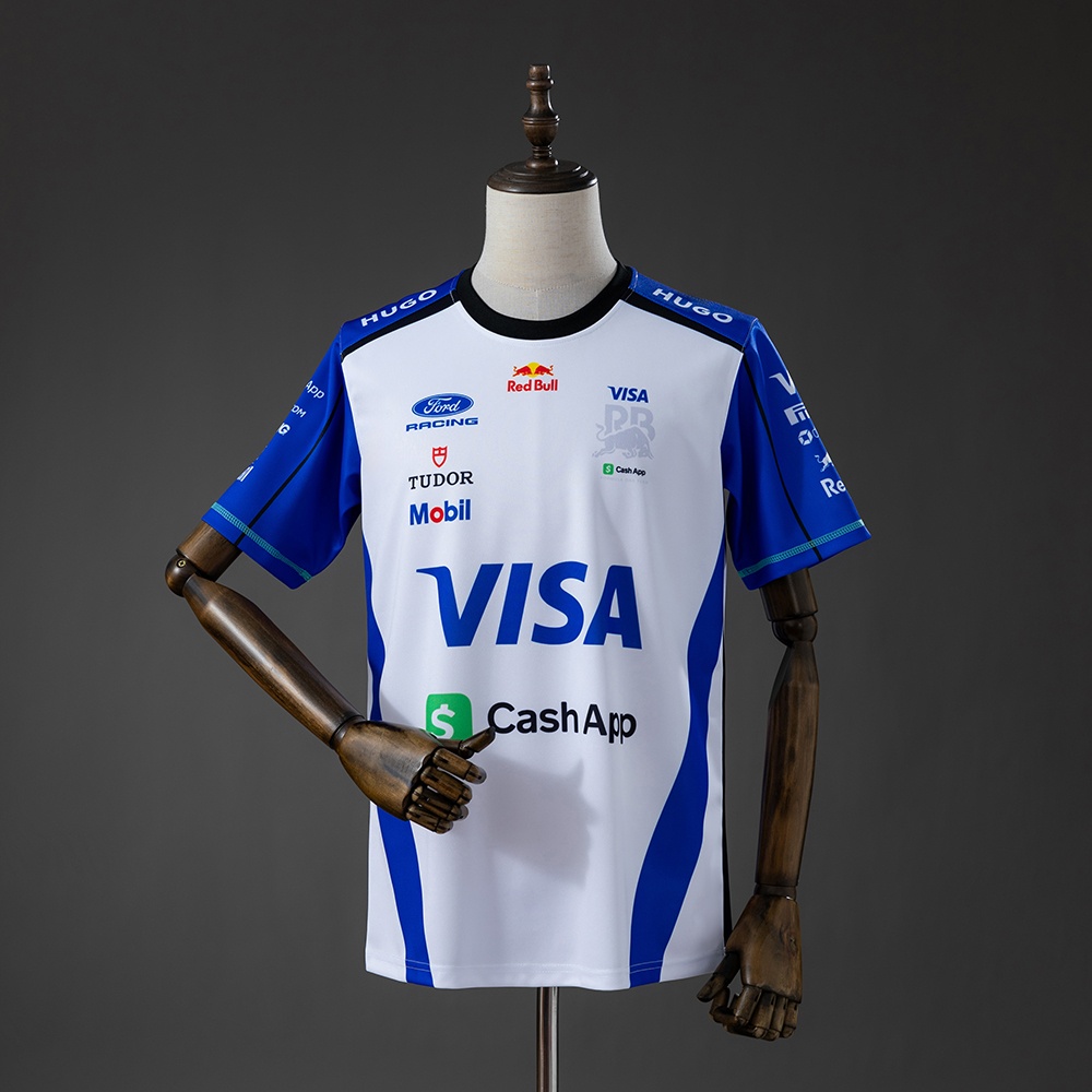 JER-10104_1 Racing Bulls 2026 F1 Visa Cash App T-Shirt - 图片 1