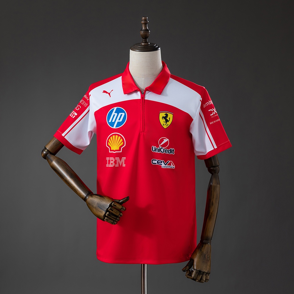 JER-10123_1 Ferrari 2026 F1 Official Replica Polo - 图片 1
