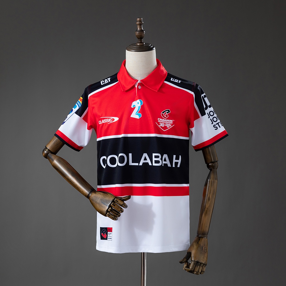 JER-10125_1 Crusaders Super 2026 Rugby Heritage Retro Jersey - 图片 1