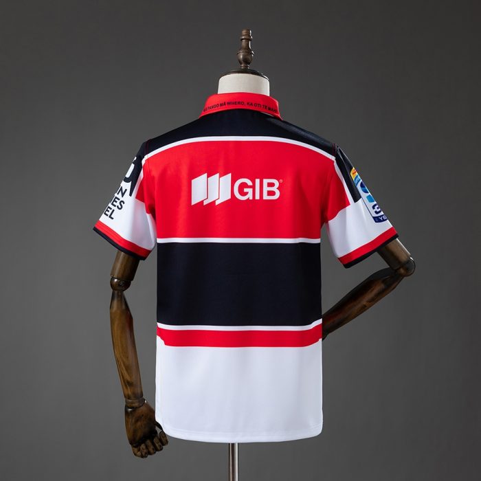 Crusaders Super 2026 Rugby Heritage Retro Jersey - 图片 2