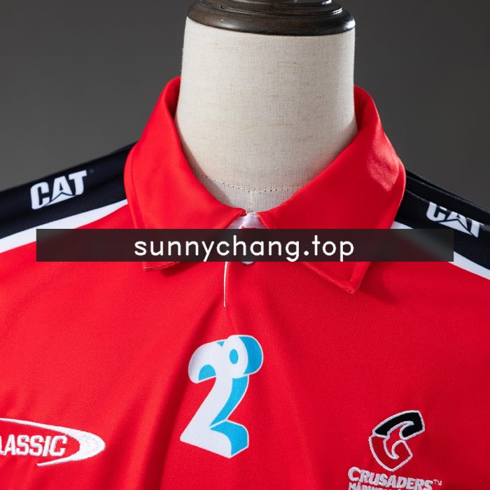 Crusaders Super 2026 Rugby Heritage Retro Jersey - 图片 8